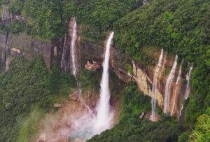 Kynrem Falls, East Khasi Hills 