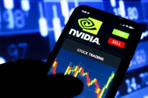 NVIDIA share values are growing exponentially 