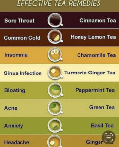 healthy benefits of herbs and herbal tea